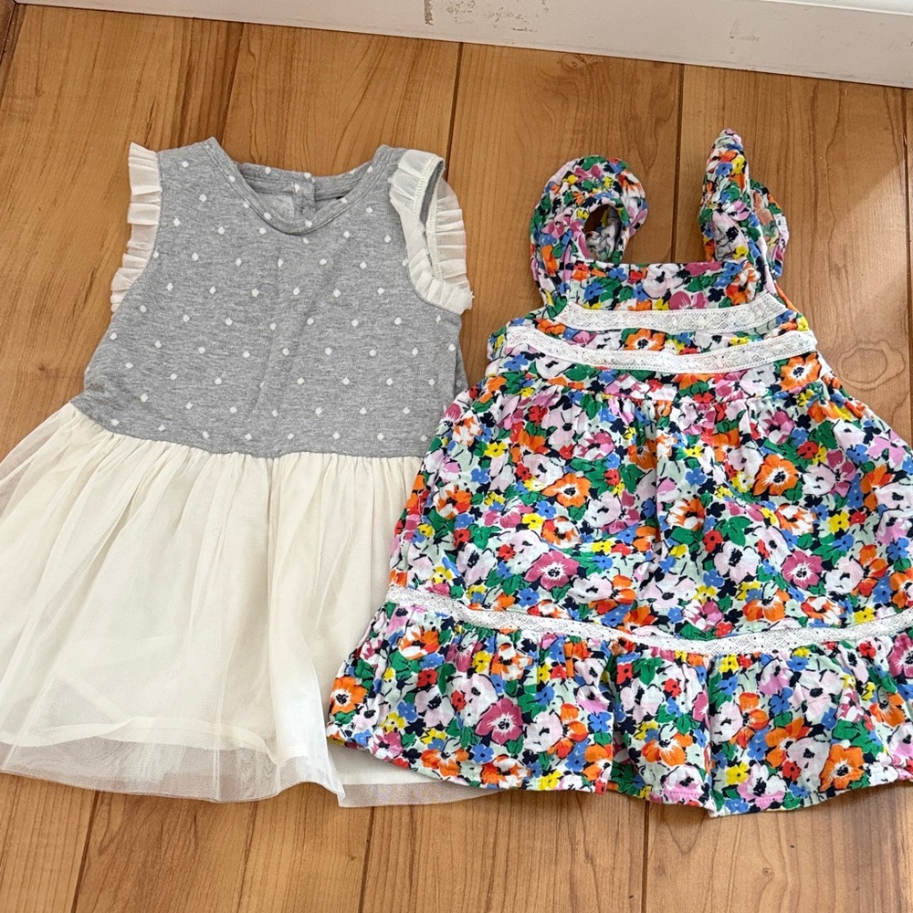 Bundle of 2 Toddler Girl Dresses